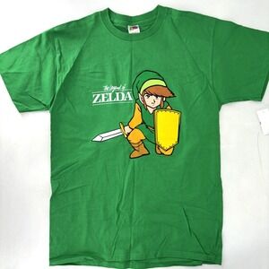 NWT Vintage Legend Of Zelda Promo Shirt Large Video Game N64 90s Y2K NEW